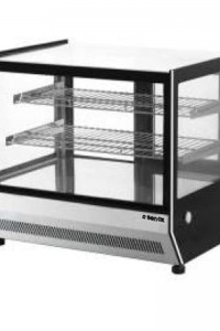 Senox Set Üstü Pasta Teşhir Dolabı, Panaromik Cam, 90 cm