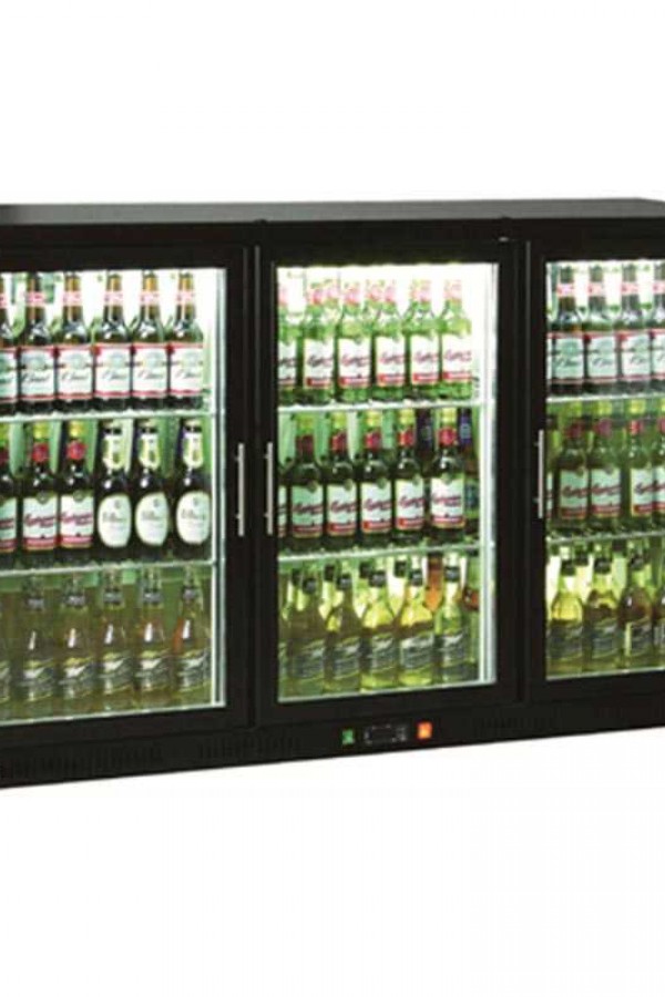 Senox BBC-350 Bar Arkası Şişe Soğutucu Dolap, 3 Kapılı