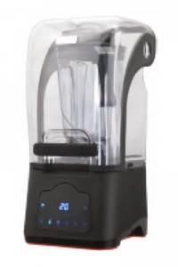 Portabianco 1280DK Dijital Bar Blender, Gürültü Önleyici Kapaklı, 2.5 L, 1680 W, Siyah