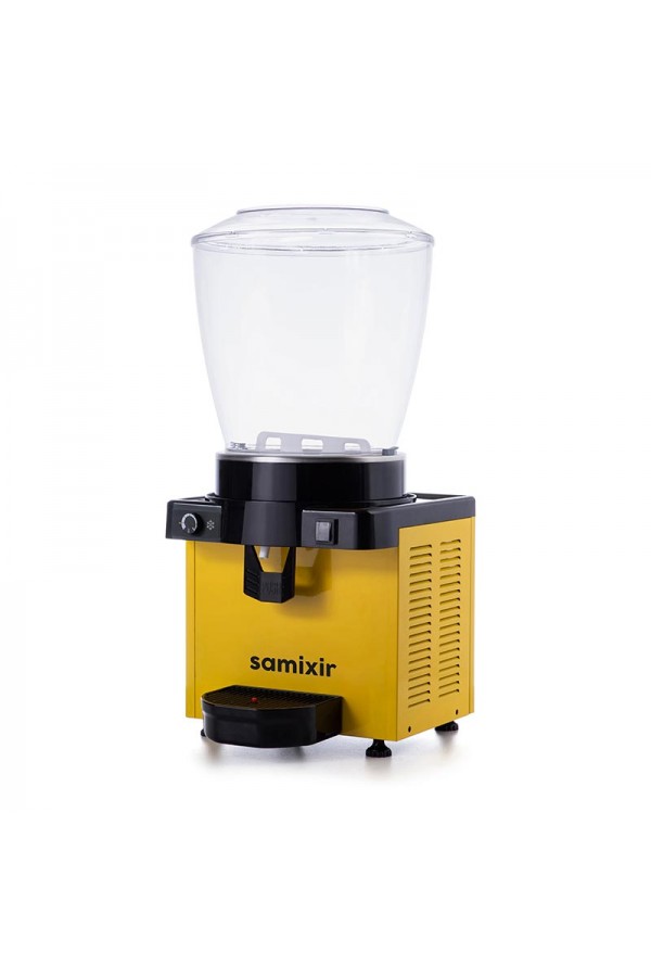 Samixir M22 Panaromik Analog Soğuk İçecek Dispenseri, 22 L, Sarı Renk
