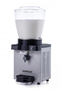 Samixir KAM22 Panaromik Dijital Köpüklü Ayran Dispenseri, 22 L, Inox Renk Gövde