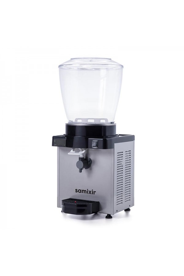 Samixir KAM22 Panaromik Dijital Köpüklü Ayran Dispenseri, 22 L, Inox Renk Gövde